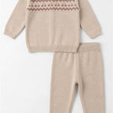 Knit 2 PC Set With Cherry