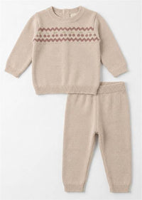 Knit 2 PC Set With Cherry