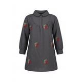Cherry Cross Stitch Embroidery Dress