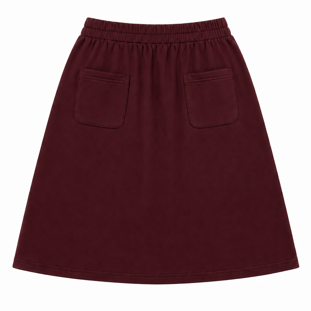 French Fleece Spandex Skirt