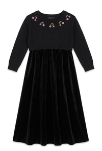 Cherry Embroidery Robe Set