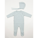 Fake Wrap Knit Footie