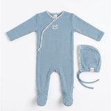 Horse Embroidery Wrap Footie