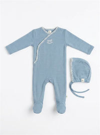 Horse Embroidery Wrap Footie