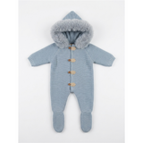 Double Sided Knit Hood Footie