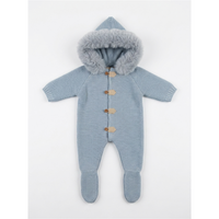 Double Sided Knit Hood Footie