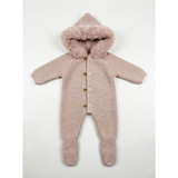 Double Sided Knit Hood Footie