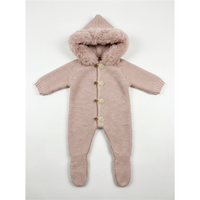 Double Sided Knit Hood Footie