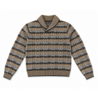 Mixed Color Knit Sweater