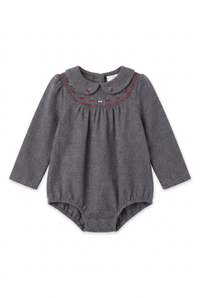 Cherry Embroidered Bubble