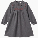 Cherry Embroidered Dress