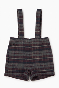Plaid Overall