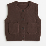 Garter Knit Vest