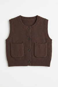 Garter Knit Vest