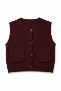 Garter Knit Vest