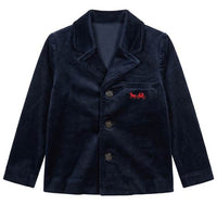 Horse Carriage Velour Blazer
