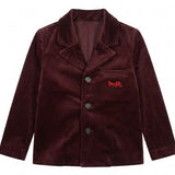 Horse Carriage Velour Blazer