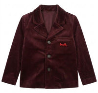 Horse Carriage Velour Blazer