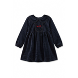 Horse Carriage Velour Dress
