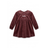 Horse Carriage Velour Dress