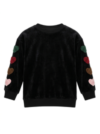 Cotton Velour Sweater Shirt