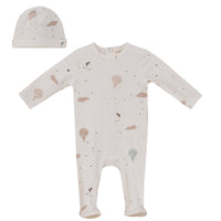 Balloon Print Footie