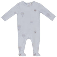 Dots and Balloon Print Footie