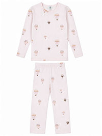 Dots and Balloon Print 2 Piece Set