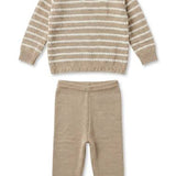 Special Stripe Knit Set