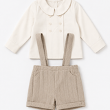 Shirt with Overall Set