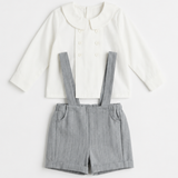 Shirt with Overall Set