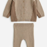 Knit Cardigan & Pants Set