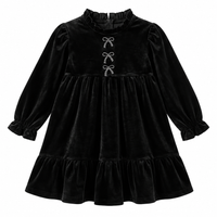 Velour Ruffle Robe