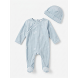 Bunnies Velour Footie
