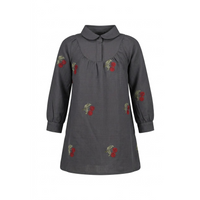 Cherry Cross Stitch Embroidery Dress