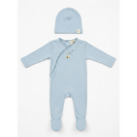 Honeybee, Flower & Rolling Horse Cotton Spandex Footie