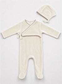 Velour Wrap Footie