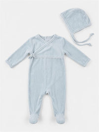 Velour Wrap Footie