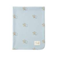 Bear & Bunny Print Blanket