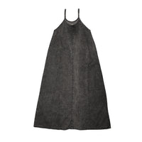 Denim Maxi Slip Dress