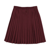 Knife Pleated Suspender Skirt