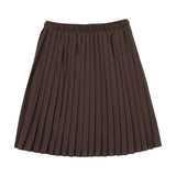 Knife Pleated Suspender Skirt