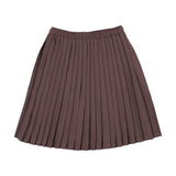 Knife Pleated Suspender Skirt