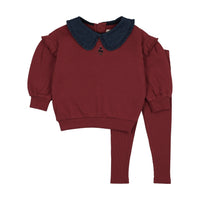Sweet Campaign Toddler Ruffle Sweatshirt Set