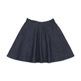 Denim Flared Skirt