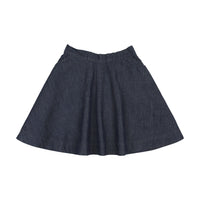 Denim Flared Skirt