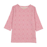 Classic Print Tee 3/4 Sleeve