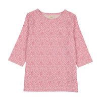 Classic Print Tee 3/4 Sleeve