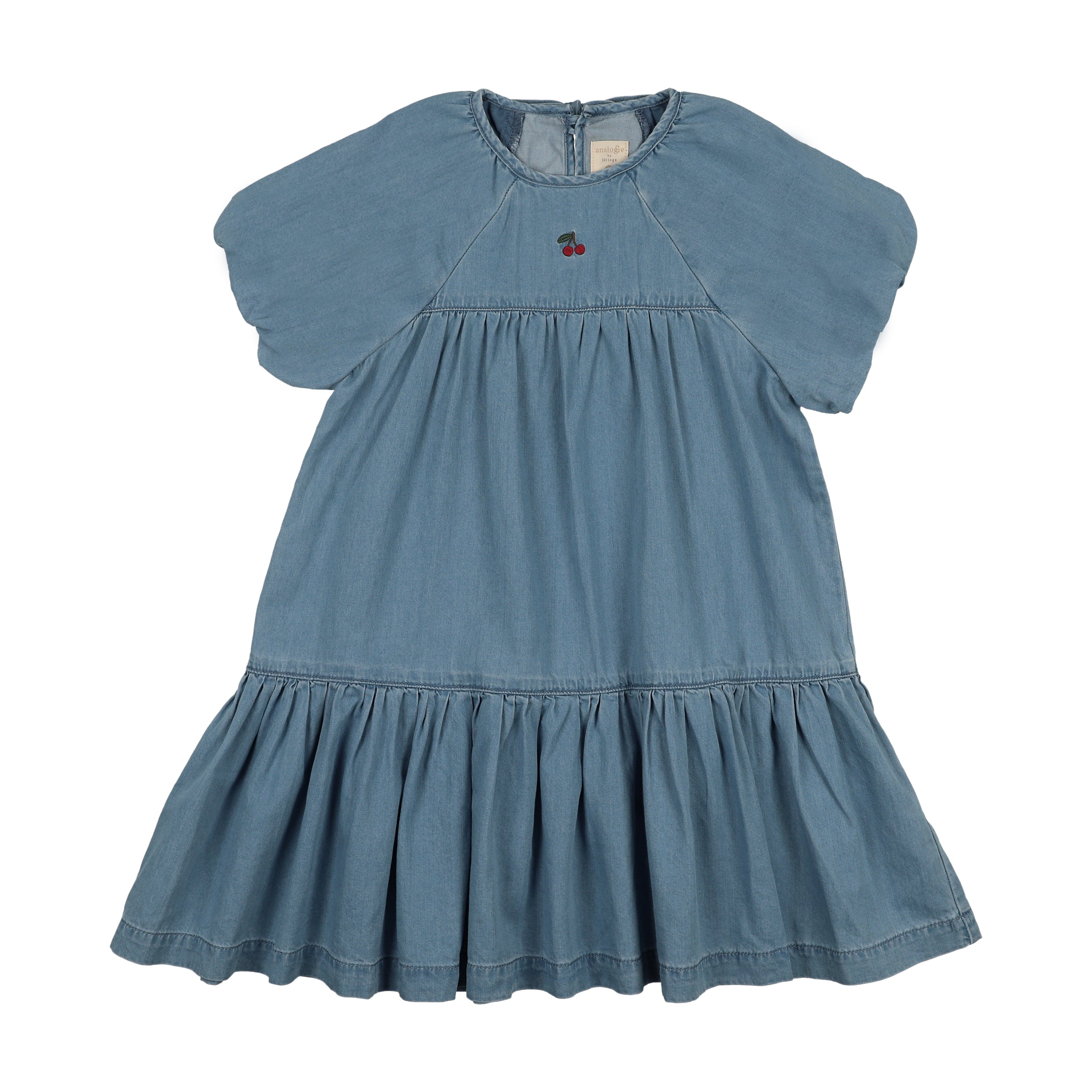 lil legs patch dress short sleeve Lil Legs Cream Patch Applique Tee 7 / Cream